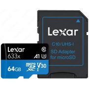 Флешка Lexar micro 32/64GB 95Mb/s 4K