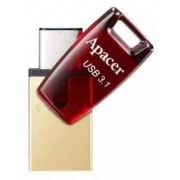 Флешка USB Apacer AH180 | 64gb | 2в1: Type-C + обычный usb