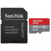 Флешка Sandisk micro 200/256GB 100Mb/s