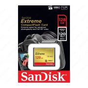 Карта памяти Sandisk CF 128GB 120Mb/s